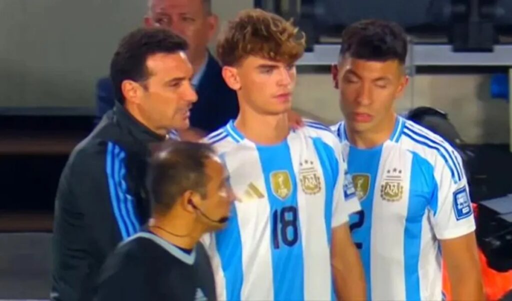 Scaloni sobre Nico Paz: “Se lo sacamos a España, fuimos pillos”
